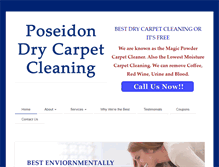 Tablet Screenshot of bestdrycarpetcleaning.net